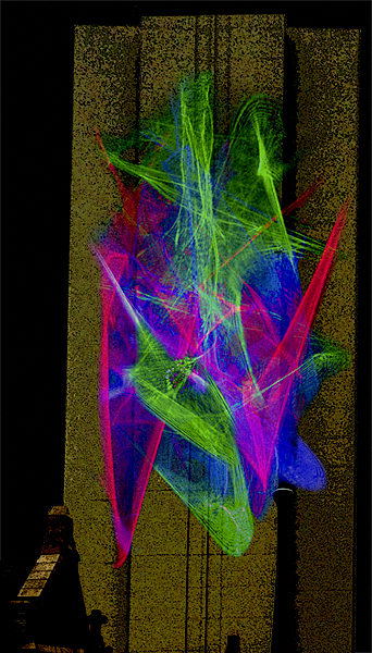 Arbor Lase Art on Tower Plaza, Ann Arbor